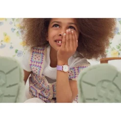 Millow Paris Montre Fille<Montre fille Classique - MIL391 Bracelet Nylon Violet