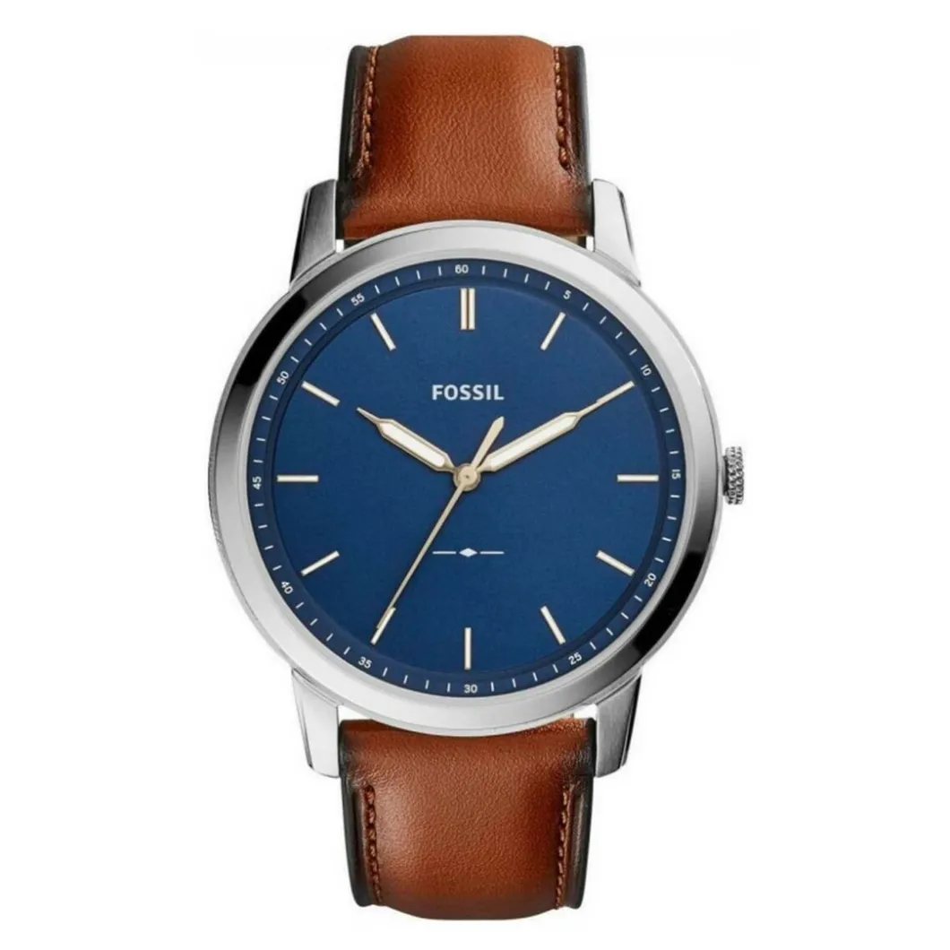 Fossil Montres Montre Cuir<Montre Fossil FS5304 - MINIMALIST Cuir Marron