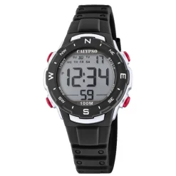 Calypso Montre Garçon<Montre Garçon Bracelet Résine Noir K5801-6