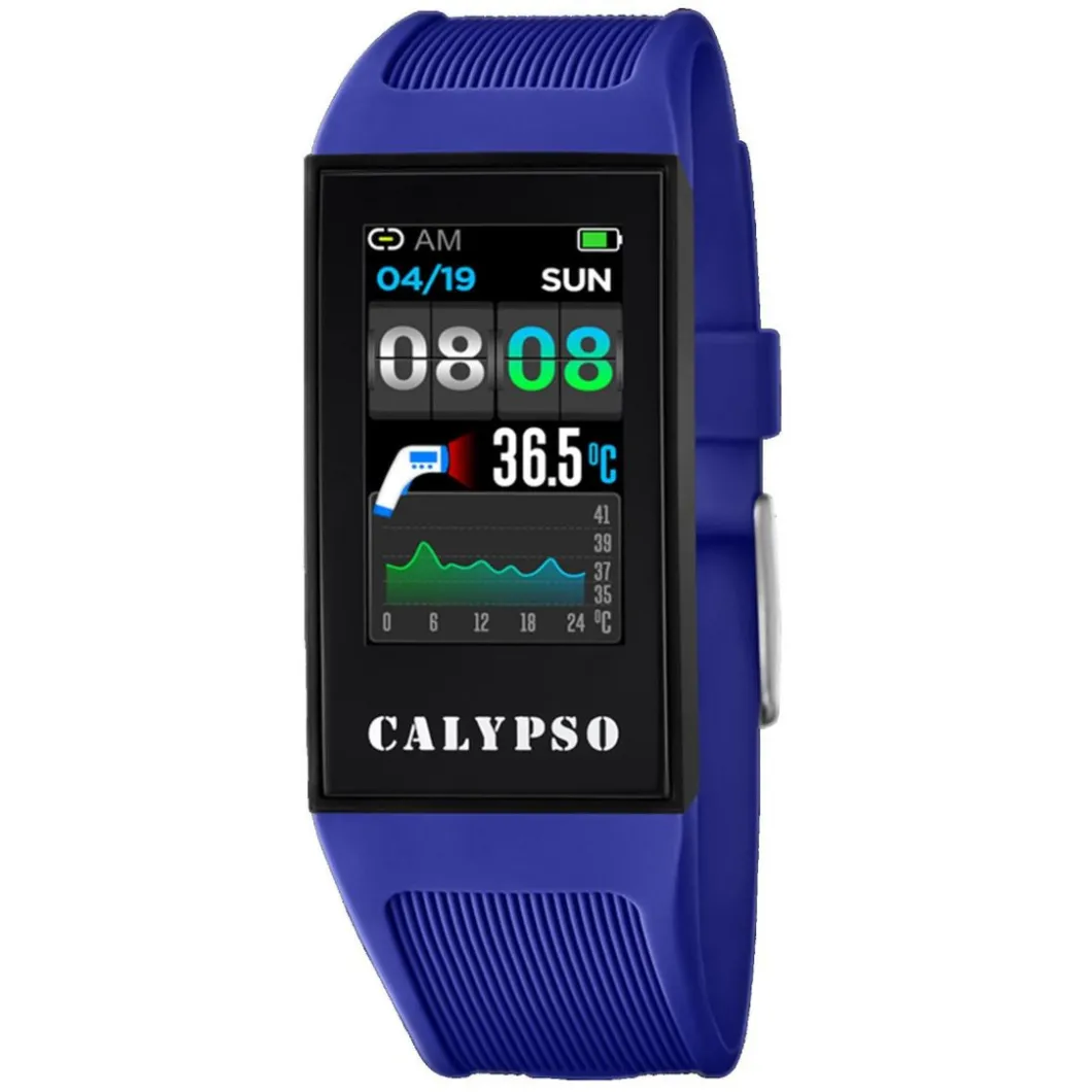 Calypso Montre Garçon<Montre Garçon Bracelet Résine Bleu Coffret 2 bracelets K8501-2