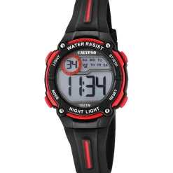 Calypso Montre Garçon<Montre Garçon K6068-6 - Bracelet Silicone Noir