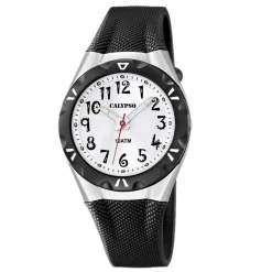 Calypso Montre Garçon<Montre Garçon K6064-2 - Bracelet Silicone Noir