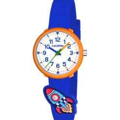 Calypso Montre Garçon<Montre garçon My First Watch - K5845-1 Bracelet Silicone Bleu