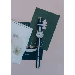 Millow Paris Montre Garçon<Montre garçon Classique - MIL269 Bracelet Nylon Bleu