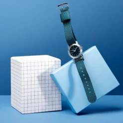 Millow Paris Montre Garçon<Montre garçon Et'Tic - TRA010 Bracelet Nylon Bleu foncé