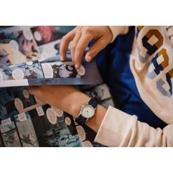 Millow Paris Montre Garçon<Montre garçon Classique - MIL274 Bracelet Nylon Bleu Marine