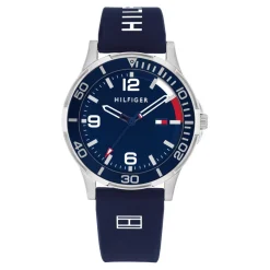 Tommy Hilfiger Montres Montre Garçon<Montre garçon Tommy Hilfiger Opportunity - 1720016 Bracelet Silicone Bleu
