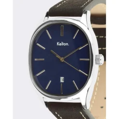 Kelton Montre Cuir|Montre Cuir<Montre Grande Colorama Navy