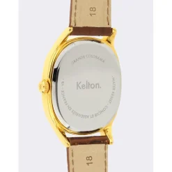 Kelton Montre Cuir|Montre Cuir<Montre Grande Colorama Or