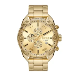 Diesel Montres Montre Acier<Montre Homme Diesel DZ4608 - Bracelet Acier Doré