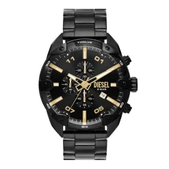 Diesel Montres Montre Acier<Montre Homme Diesel DZ4644 - Bracelet Acier Noir