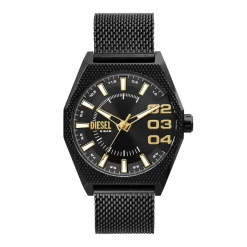 Diesel Montres Montre Acier<Montre Homme Diesel DZ2194 - Bracelet Acier Noir