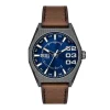 Diesel Montres Montre Cuir<Montre Homme Diesel DZ2189 - Bracelet Cuir Marron