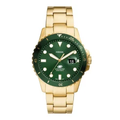 Fossil Montres Montre Acier<Montre Homme Fossil FS6030 - Bracelet Acier Doré