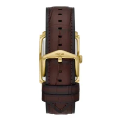 Fossil Montres Montre Cuir<Montre Homme Fossil FS6011 - Bracelet Cuir Marron