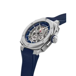 Alpina Montres Montre Automatique<Montre Homme ALPINA Alpiner - AL-520NSKT3AE6 Bracelet Caoutchouc Bleu