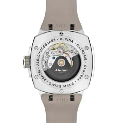 Alpina Montres Montre Automatique<Montre Homme ALPINA Alpiner - AL-525BG3AE6 Bracelet Caoutchouc Beige