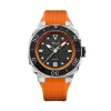 Alpina Montres Montre Automatique<Montre Homme ALPINA Seastrong - AL-525BO3VE6 Bracelet Caoutchouc Orange