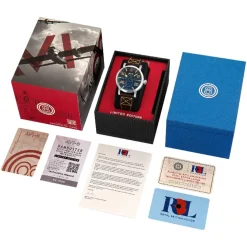 Avi-8 Montre Cuir<Montre Homme Dambuster 80Th Anniversary Royal British Legion Meca-Quatz Limited Edition - AV-4108-RBL-02 Bracelet Cuir Marron