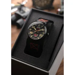 Avi-8 Montre Cuir<Montre Homme Dambuster Chadwick Meca-Quartz - AV-4113-03 Bracelet Cuir Noir