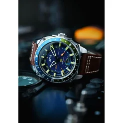 Avi-8 Montre Automatique|Montre Cuir<Montre Homme Hawker Hunter - AV-4122-02 Bracelet Cuir Marron