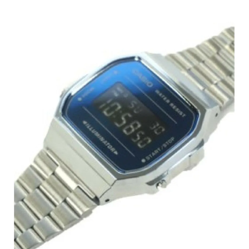 Casio Montre Acier<Montre Homme A168WEM-2BEF -