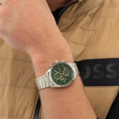 Boss Montre Acier<Montre Homme Grand Prix 44 - 1514266 Bracelet Acier Argent