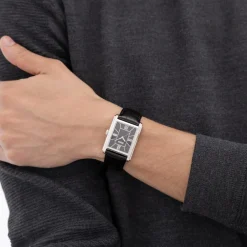 Boss Montre Cuir<Montre Homme Principle Dress - 1514277 Bracelet Cuir Noir