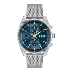 Boss Montre Acier<Montre Homme Skytraveller - 1514149 Bracelet Acier Argent
