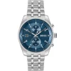 Boss Montre Acier<Montre Homme Skytraveller - 1514216 Bracelet Acier Argent