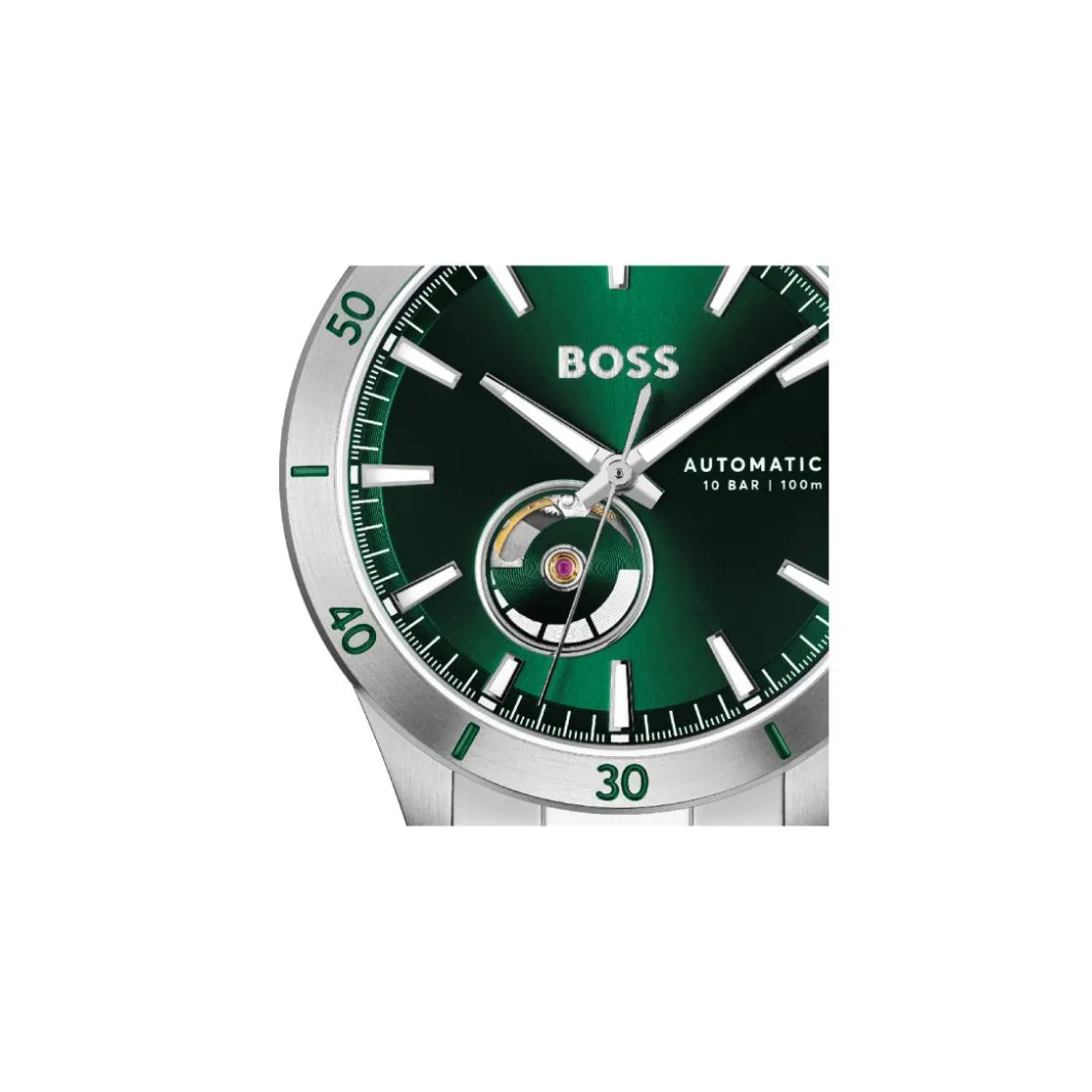Boss Montre Automatique|Montre Acier<Montre Homme Troper Automatic - 1514200 Bracelet Acier Argent