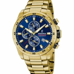 Festina Montre Acier<Montre homme Bracelet Acier Doré F20541-2