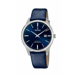 Festina Montre Cuir<Montre homme Bracelet Cuir Bleu F20512-3