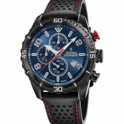 Festina Montre Cuir<Montre homme Bracelet Cuir Noir F20519-2