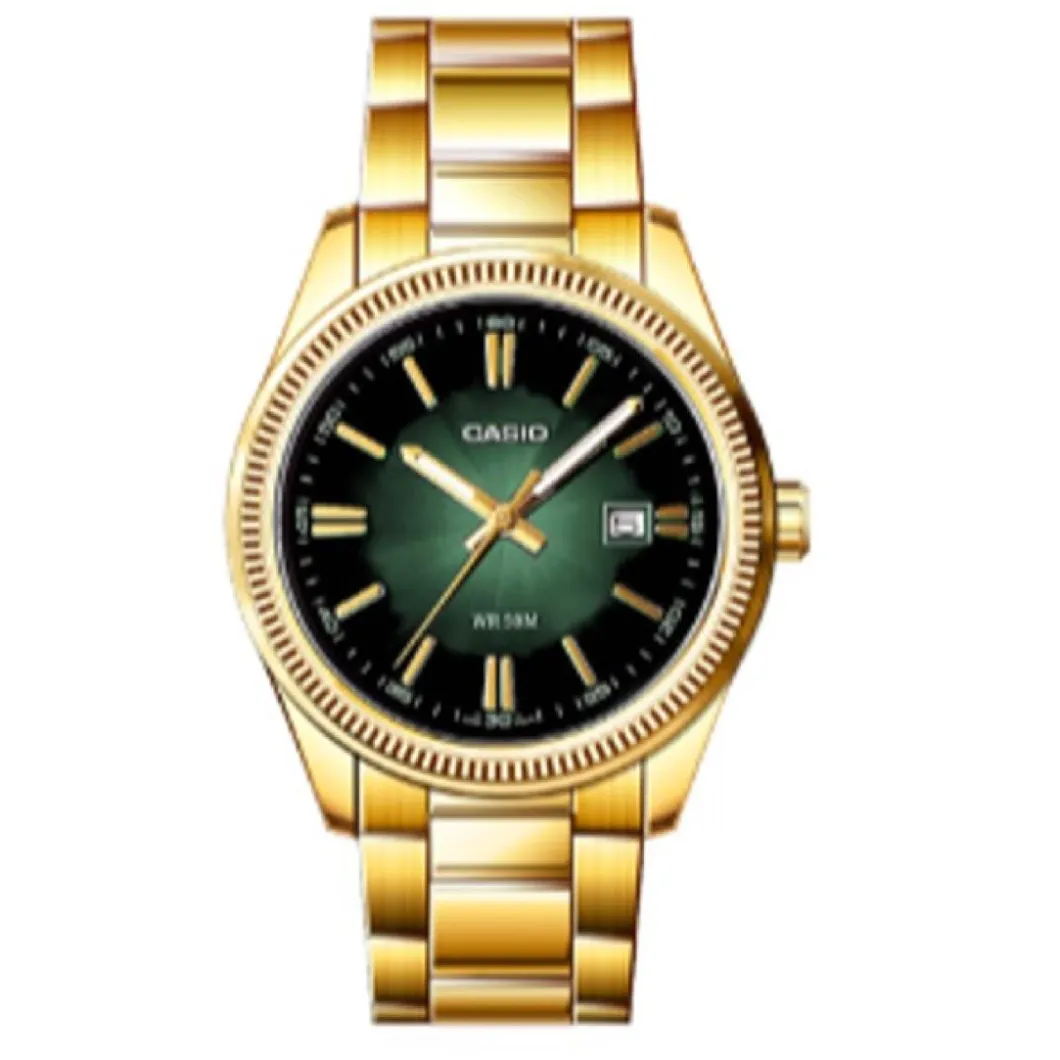 Casio Montre Acier<Montre Homme Timeless Collection Men - MTP-1302PGC-3AVEF Bracelet Acier Doré