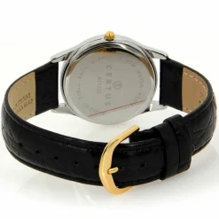 Certus Montre Cuir<Montre Homme 611222 - Bracelet Cuir Noir