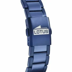 Lotus Montre Acier<Montre Homme Chrono Acier Pvd Bleu 18638-1 -