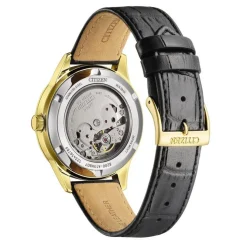 Citizen Montre Cuir<Montre Homme Mecha 3HDD Platform Mechanical - NY4059-09A