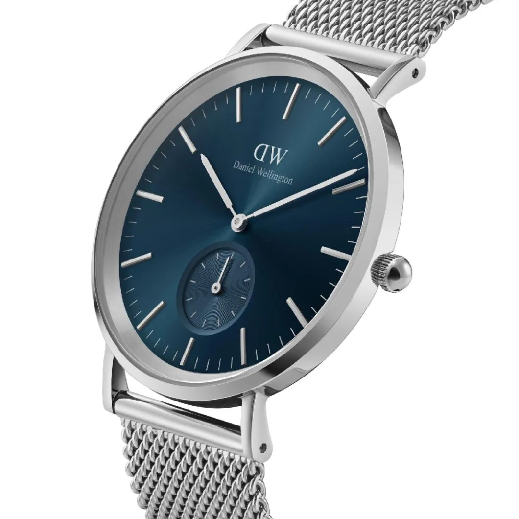 Daniel Wellington Montres Montre Acier<Montre Homme Daniel Wellington Multi-Eye - DW00100710 Bracelet Acier Argent