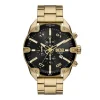 Diesel Montres Montre Acier<Montre Homme Spiked - DZ4678 Bracelet Acier Doré