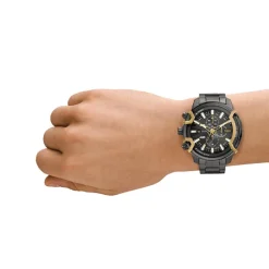 Diesel Montres Montre Acier<Montre Homme Griffed - DZ4668 Bracelet Acier Gris foncé