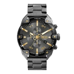 Diesel Montres Montre Acier<Montre Homme Spiked - DZ4669 Bracelet Acier Gris foncé