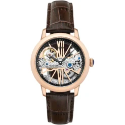 Earnshaw Montre Automatique|Montre Cuir<Montre Homme Cornwall Bridge Automatic - ES-8287-02 Bracelet Cuir Marron