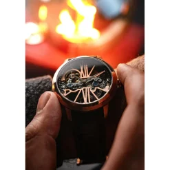 Earnshaw Montre Automatique|Montre Cuir<Montre Homme Cornwall Bridge Automatic - ES-8287-02 Bracelet Cuir Marron