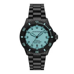 Emporio Armani Montres Montre Acier|Montre Automatique<Montre Homme Emporio Armani Sea Explorer - AR60084 Bracelet Acier Noir