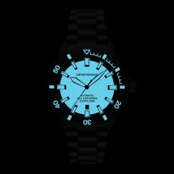 Emporio Armani Montres Montre Acier|Montre Automatique<Montre Homme Emporio Armani Sea Explorer - AR60084 Bracelet Acier Noir