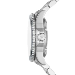 Emporio Armani Montres Montre Automatique<Montre Homme Emporio Armani Sea Explorer - AR60079 Bracelet Acier Argenté