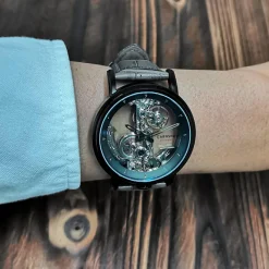 Earnshaw Montre Automatique|Montre Cuir<Montre Homme ES-8225-07 - Fowler Bridge Skeleton Automatic