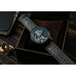 Earnshaw Montre Automatique|Montre Cuir<Montre Homme ES-8225-07 - Fowler Bridge Skeleton Automatic