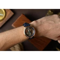 Earnshaw Montre Automatique|Montre Cuir<Montre Homme ES-8225-06 - Fowler Bridge Skeleton Automatic